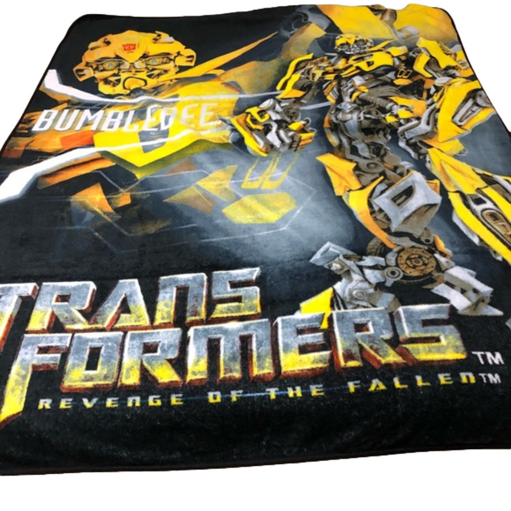 Transformers Bumblebee Revenge of The Fallen Blanket 2009